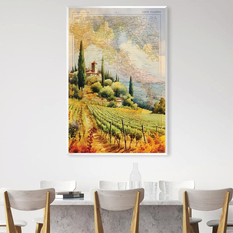 Tuscany View Canvas