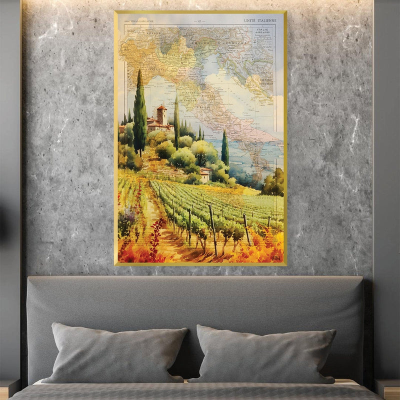 Tuscany View Canvas