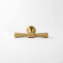 Tuxedo Knob, Solid Brass Cabinet Knob
