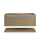 James Martin Allamari 48" Floating Single Bathroom Vanity, Dune Mist