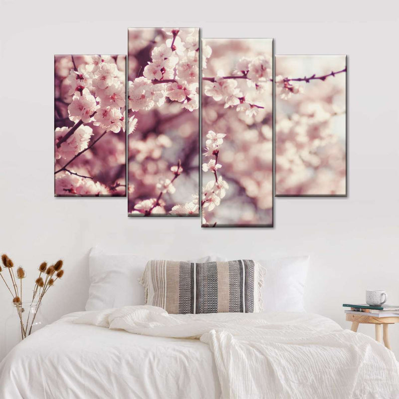 Delicate Cherry Blossoms Wall Art