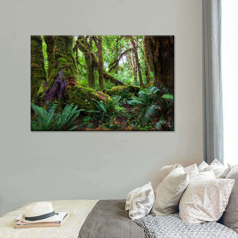 Mossy Rainforest Wall Art