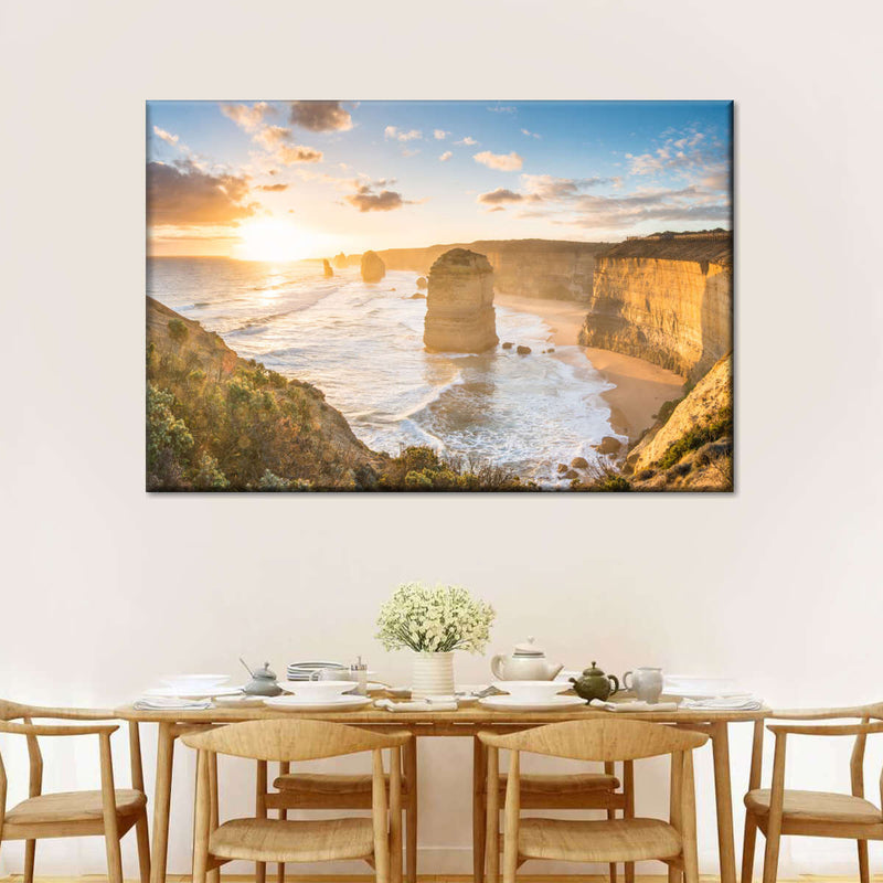 Twelve Apostles Beach Sunrise Wall Art