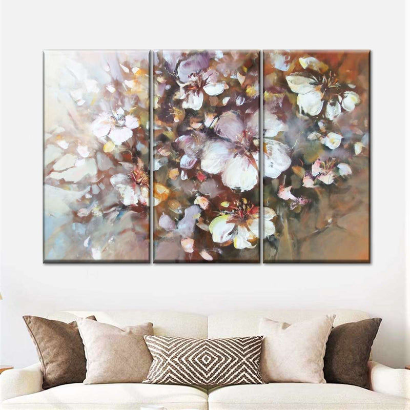 Abstract Almonds Blossom Wall Art