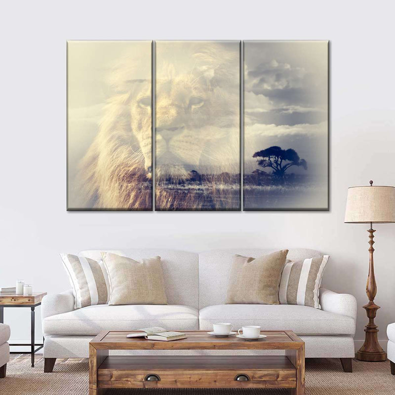 Kingdom Of Lions Wall Art