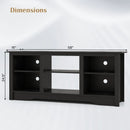 TV Stand for up to 65 Inch Flat Screen TVs with Adjustable Shelves for 18 Inch Electric Fireplace (Not Included) by DirectDeals