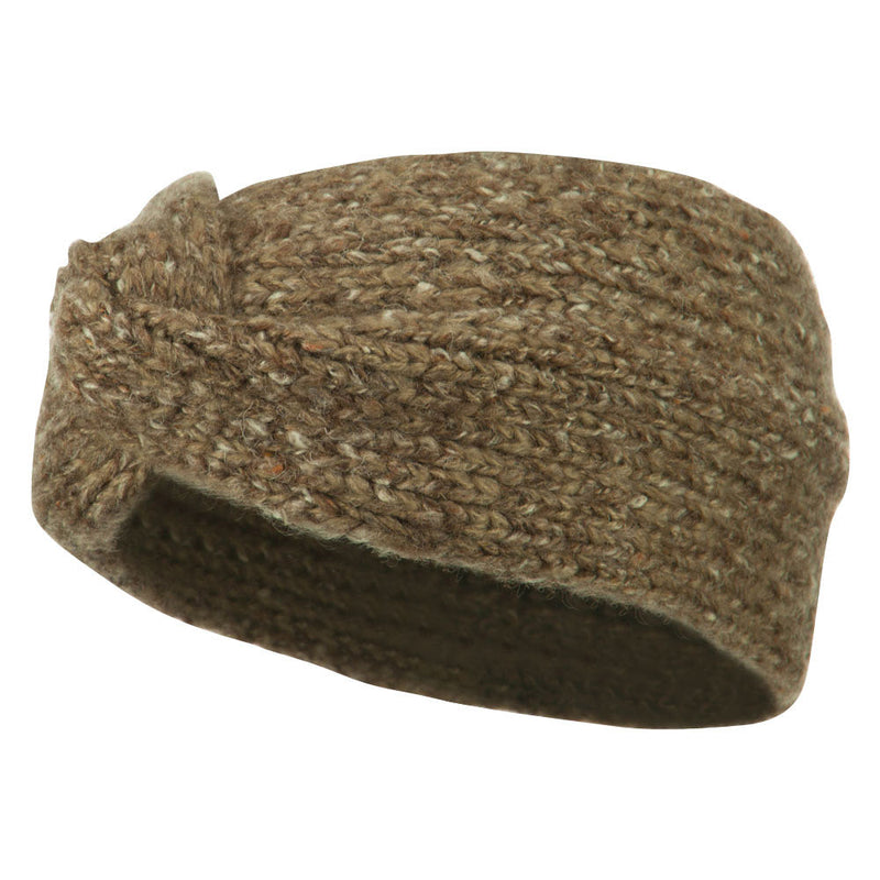 Ladies Twisted Knit Earband