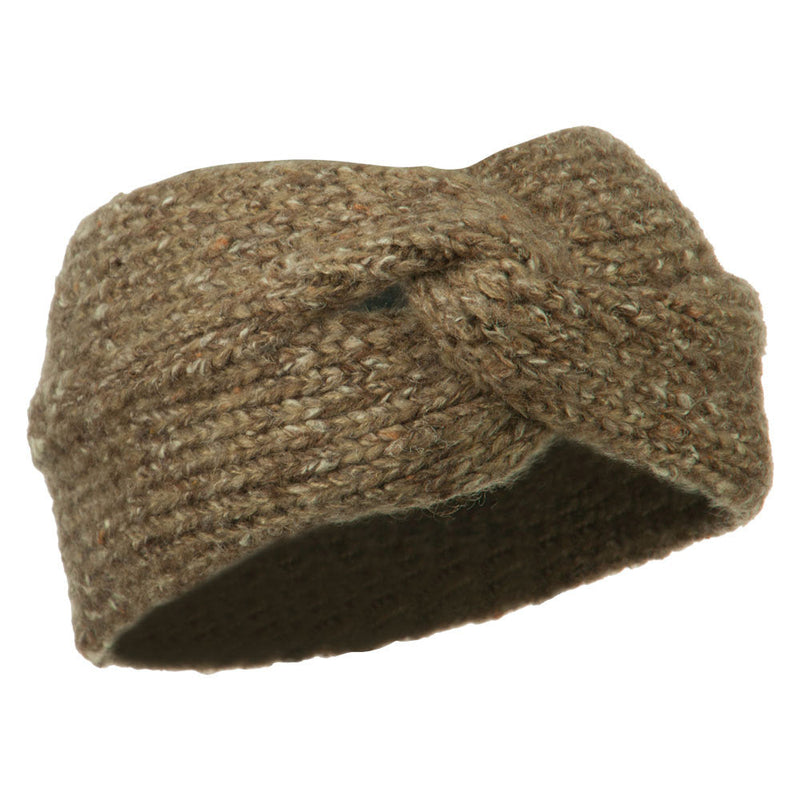 Ladies Twisted Knit Earband