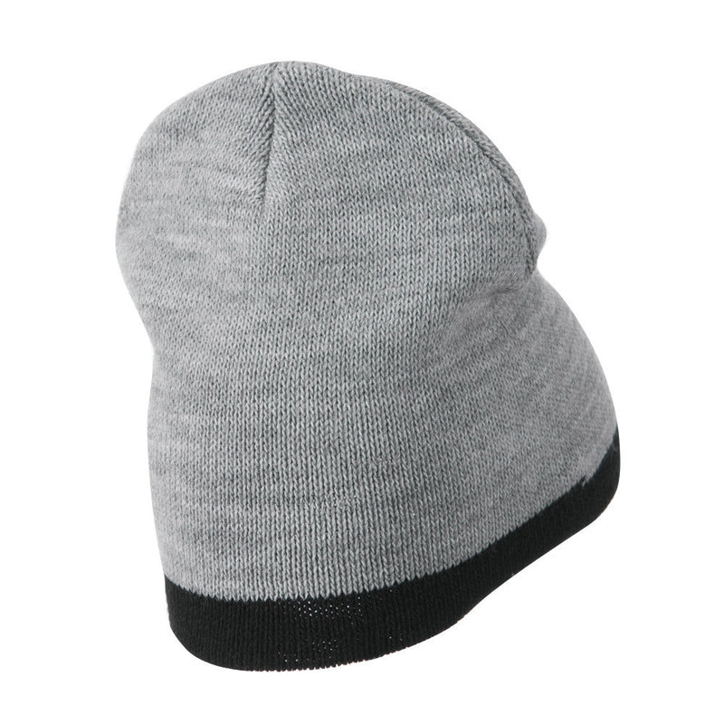 Two Tone Short Beanie
