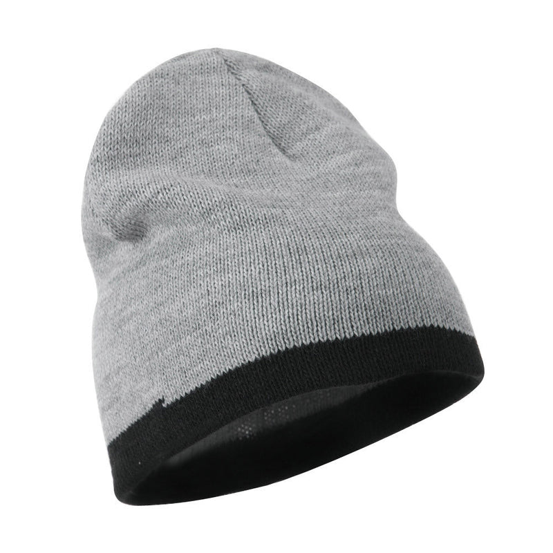 Two Tone Short Beanie