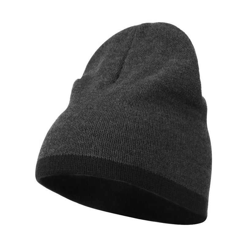Two Tone Short Beanie