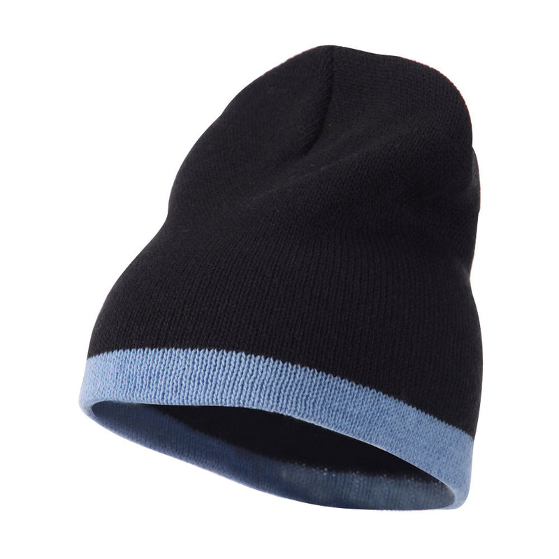 Two Tone Short Beanie