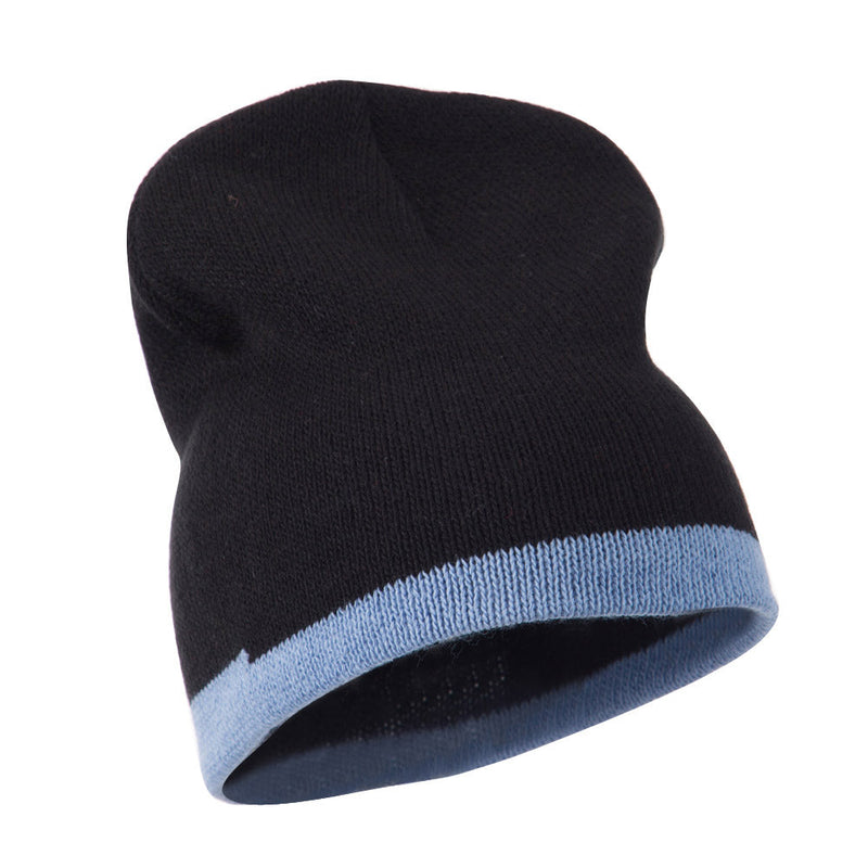 Two Tone Short Beanie