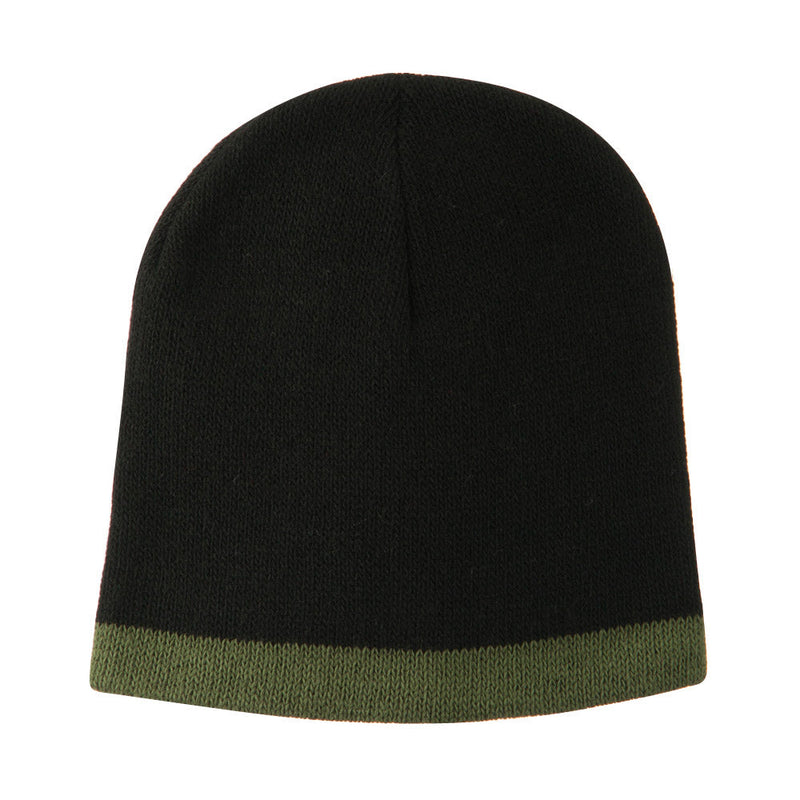 Two Tone Short Beanie