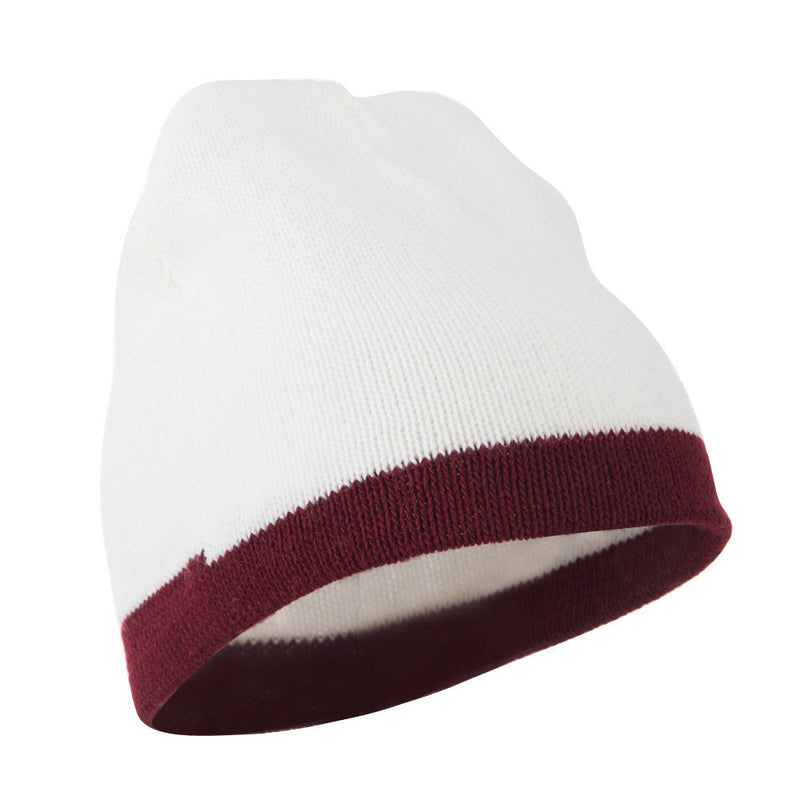 Two Tone Short Beanie