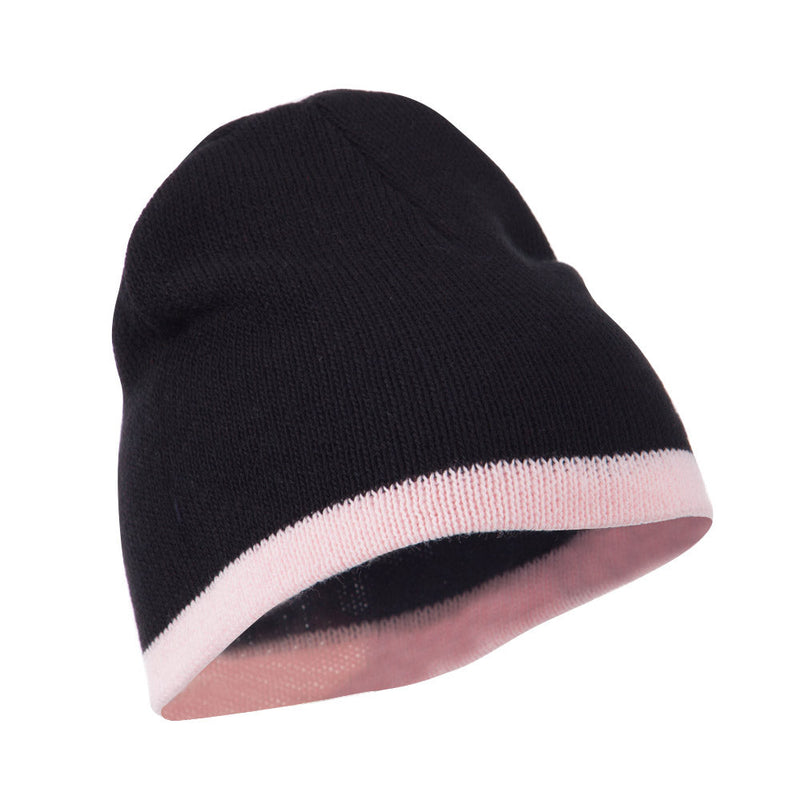 Two Tone Short Beanie