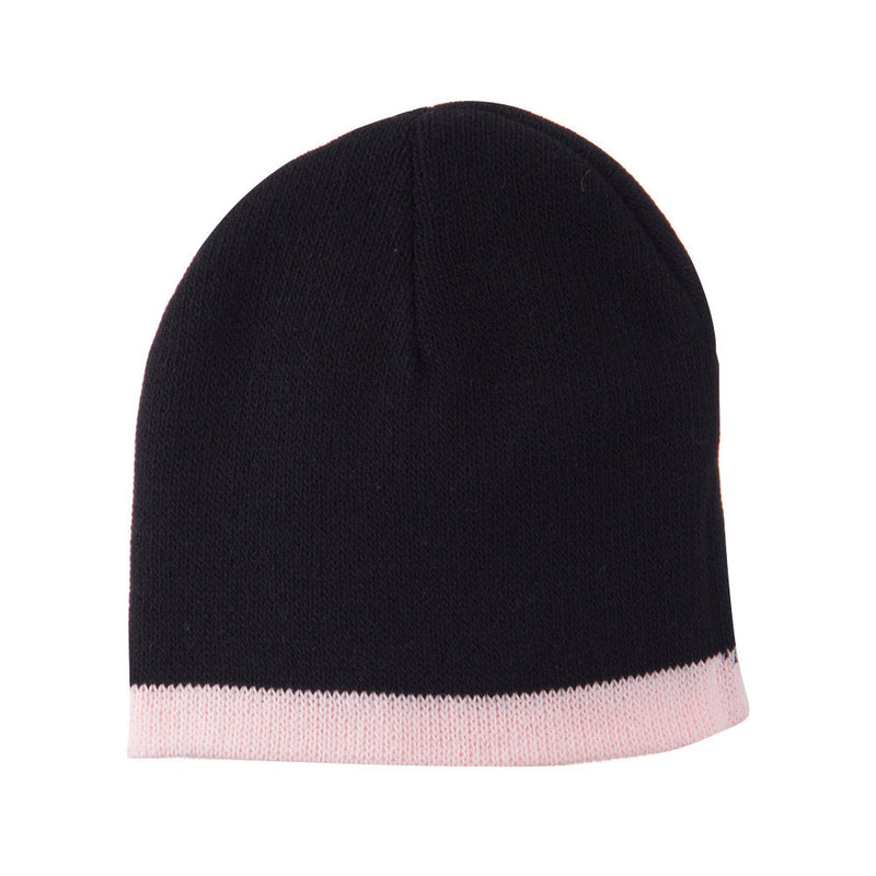 Two Tone Short Beanie