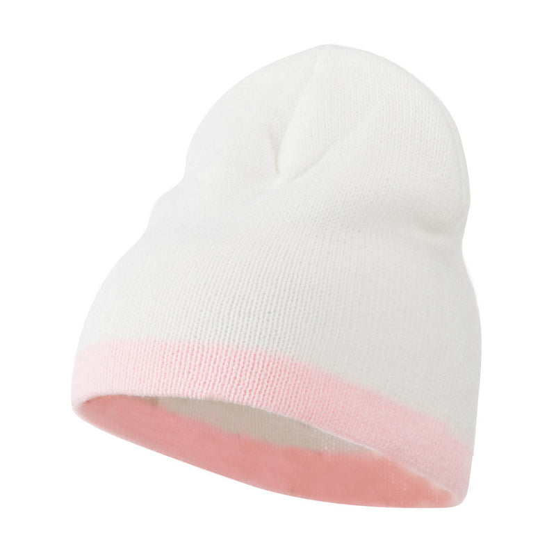 Two Tone Short Beanie