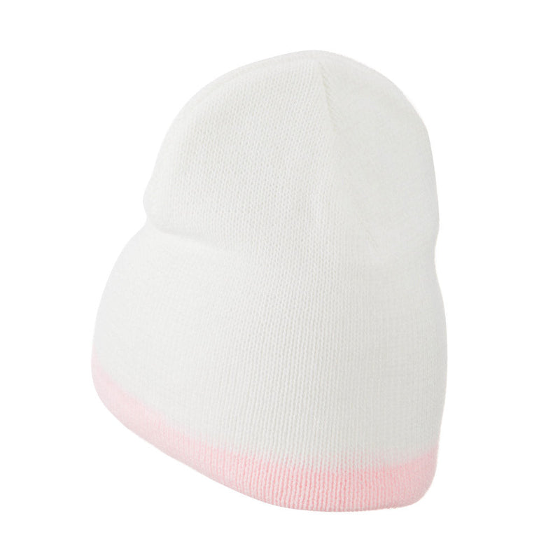 Two Tone Short Beanie