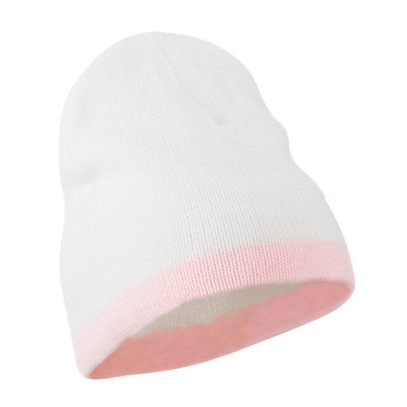 Two Tone Short Beanie