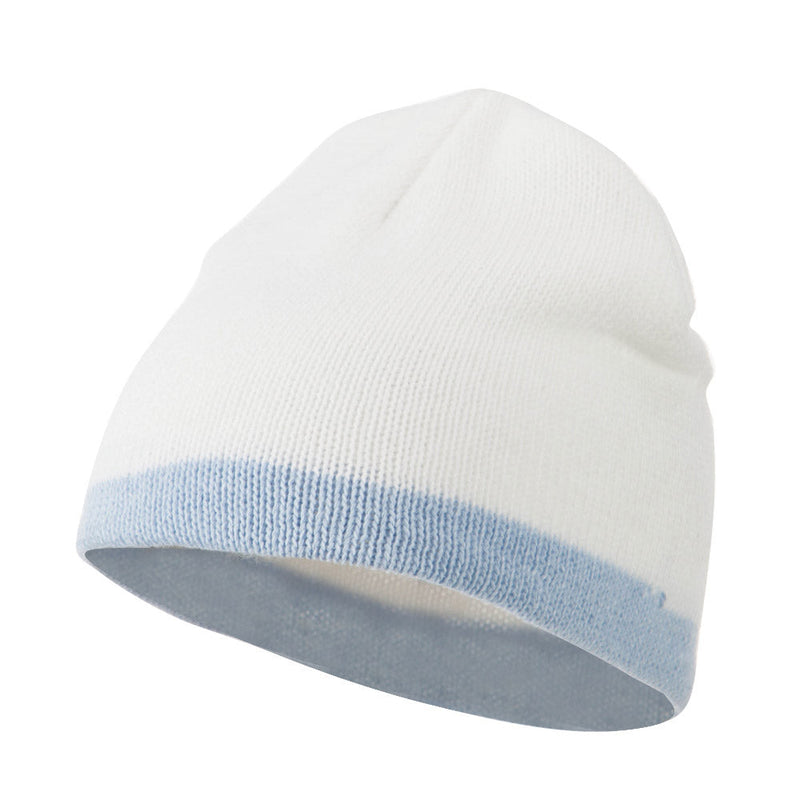 Two Tone Short Beanie