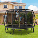 12FT ASTM Approved Recreational Trampoline with Ladder by LJGDeals