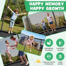 12FT ASTM Approved Recreational Trampoline with Ladder by LJGDeals