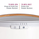 Towel Warmer w/ Aromatherapy Diffuser & Lavender Essential Oil 10ml