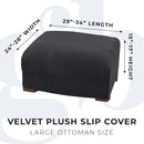 Velvet Stretch Slipcover - Gale Collection by Great Bay Home