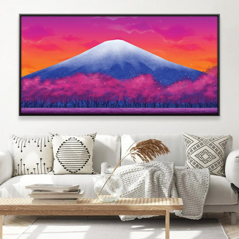 Twilight Fuji Canvas