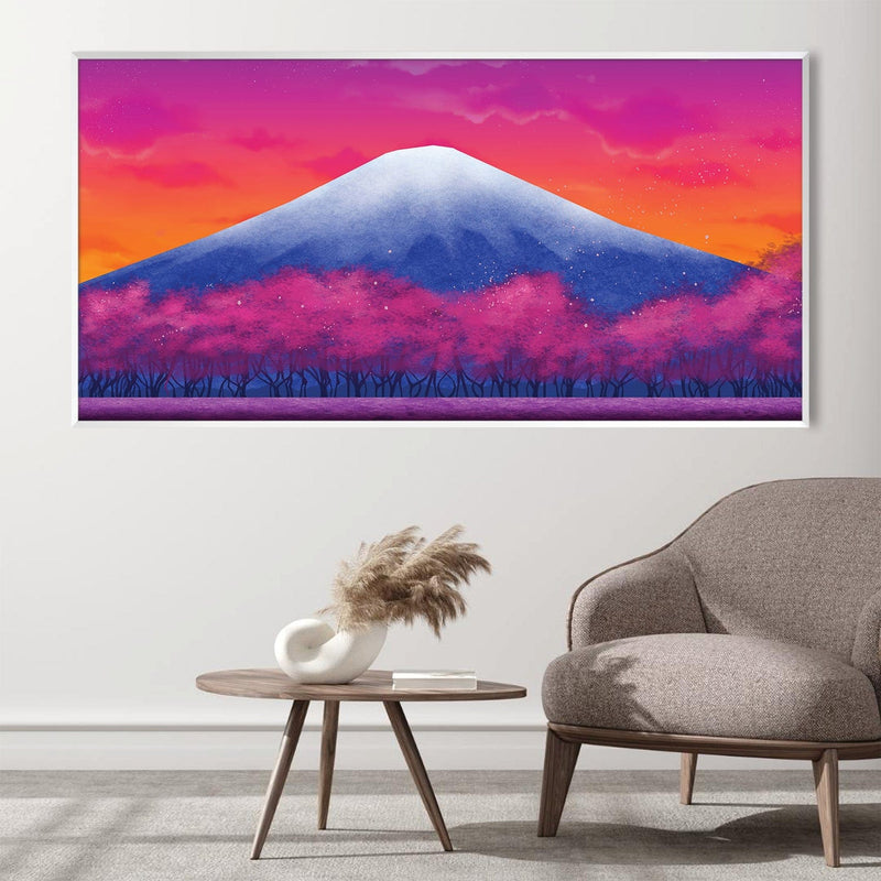 Twilight Fuji Canvas