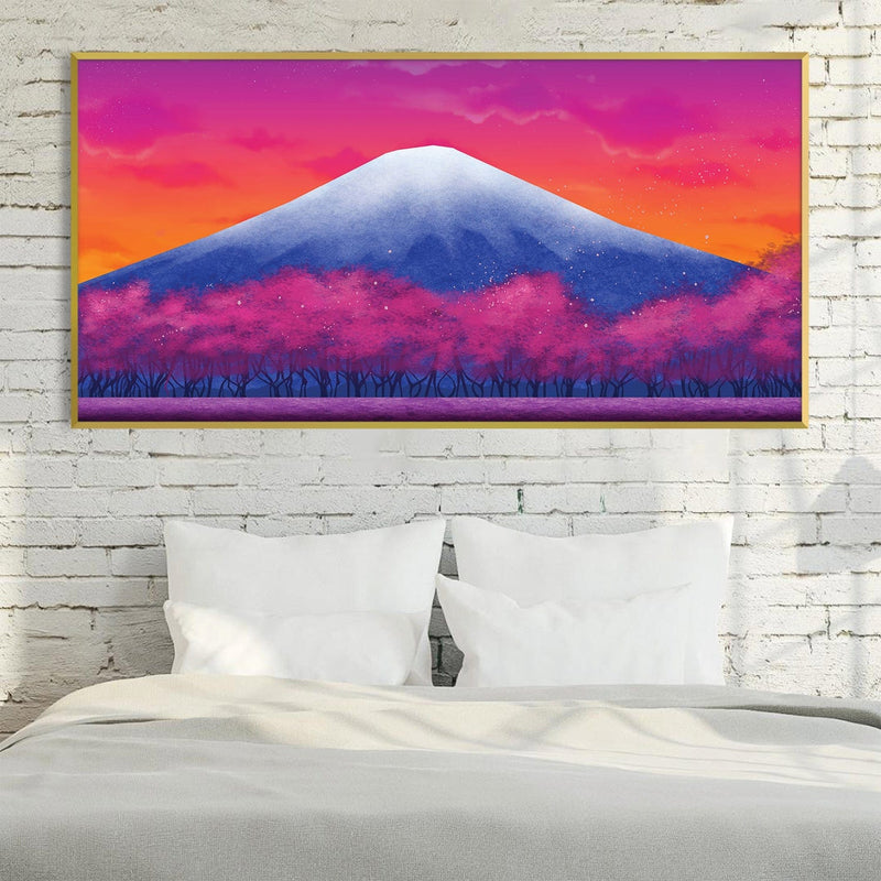 Twilight Fuji Canvas