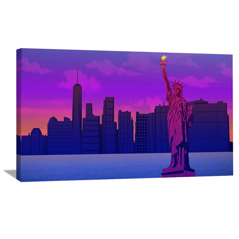 Twilight Liberty Canvas