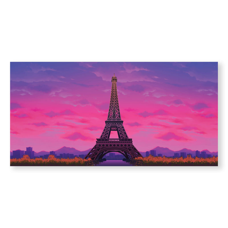 Twilight Paris Canvas