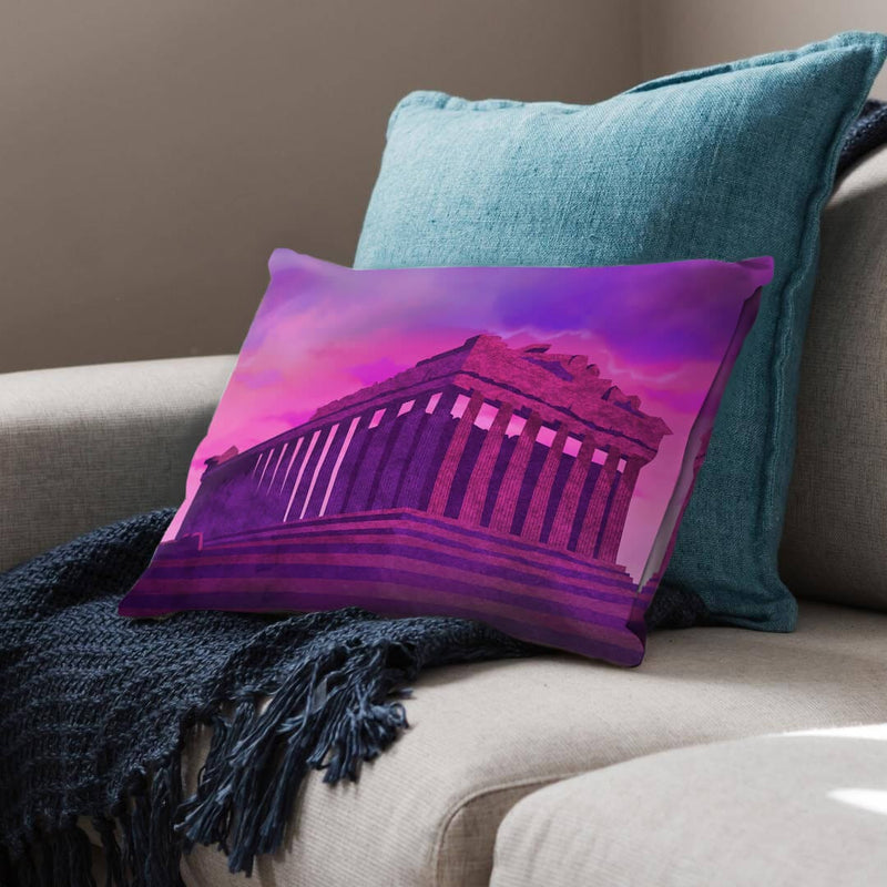 Twilight Parthenon Cushion