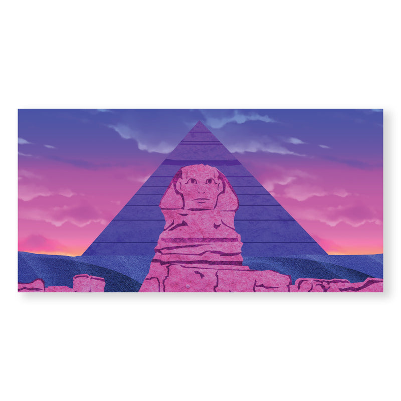 Twilight Sphinx Canvas