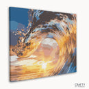 Twilight Sunset Waves