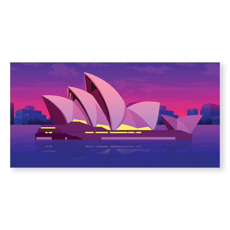 Twilight Sydney Canvas