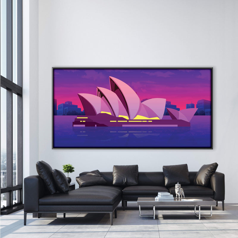 Twilight Sydney Canvas