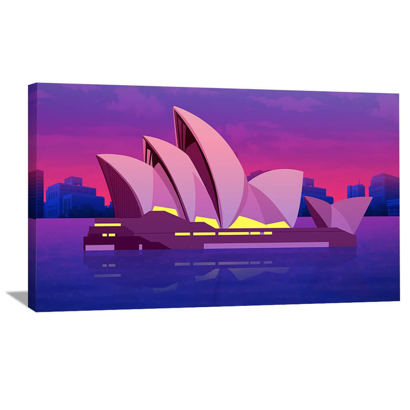 Twilight Sydney Canvas