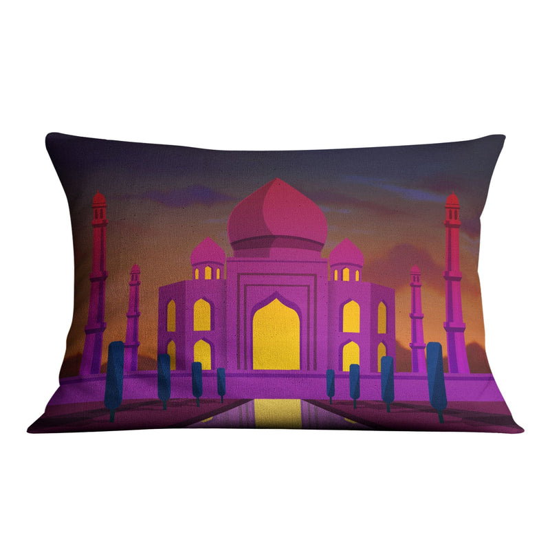 Twilight Taj Mahal Cushion