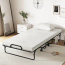 Folding Guest Bed with Memory Foam Mattress and Pillow by LJGDeals