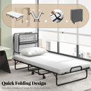 Folding Guest Bed with Memory Foam Mattress and Pillow by LJGDeals