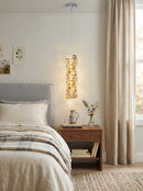 Twist Linear Crystal Chandelier