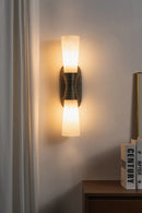 Twist Tapered Alabaster Wall Sconce
