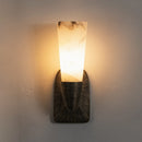 Twist Tapered Alabaster Wall Sconce