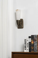Twist Tapered Alabaster Wall Sconce