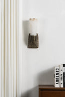 Twist Tapered Alabaster Wall Sconce