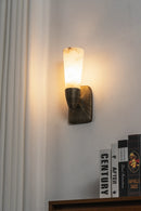 Twist Tapered Alabaster Wall Sconce