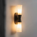 Twist Tapered Alabaster Wall Sconce